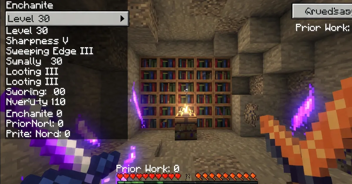 How to Enchant in Minecraft PC 